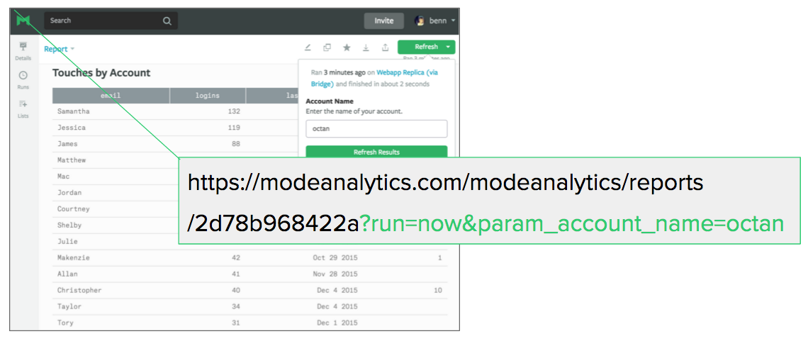 Refresh Results